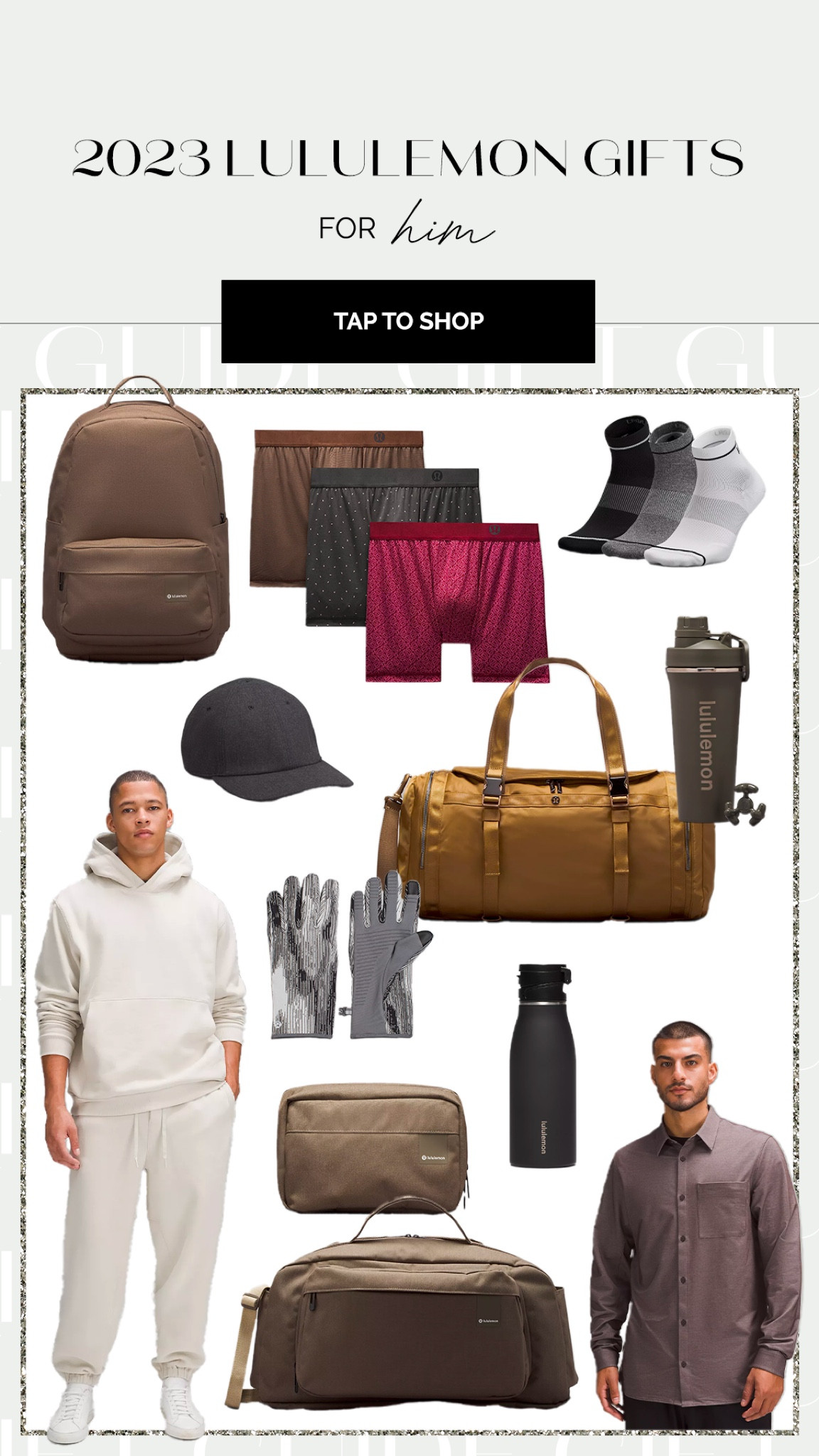 Lululemon gifts for him!! 

#LTKHoliday #LTKfindsunder100 #LTKGiftGuide
