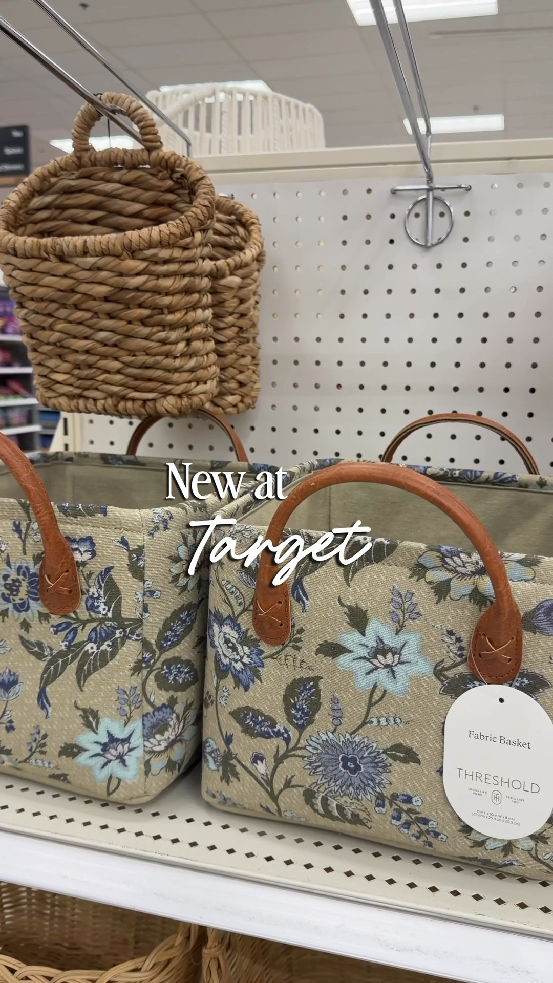 Just spotted these beautiful pieces at Target. Simple, fresh, and perfect for Spring/Summer 🍃🧺

#LTKSeasonal #LTKHome