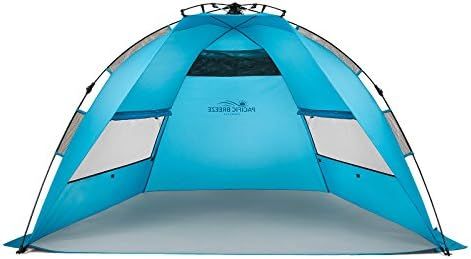 Pacific Breeze Easy Setup Beach Tent | Amazon (US)