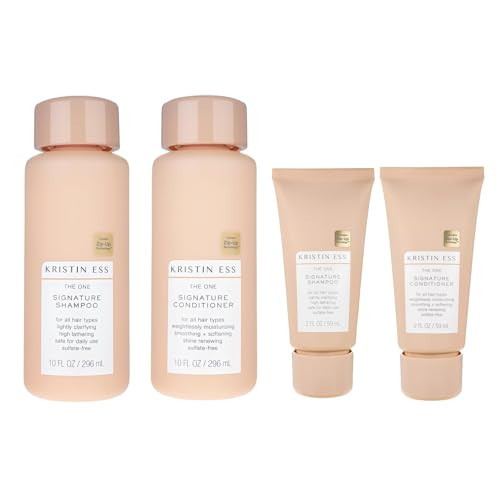 Kristin Ess Signature Set - Shampoo and Condition & Travel Size Shampoo and Condition (Variety Pack) | Amazon (US)