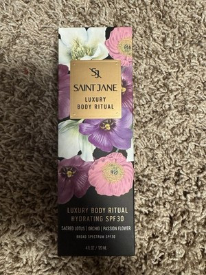 Saint Jane Sj Luxury Body Ritual SPF 30 Hydrating Lotus Orchid Flower 4 oz | eBay | eBay US
