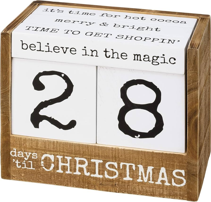 Primitives by Kathy Block Countdown - Days 'Til Christmas | Amazon (US)