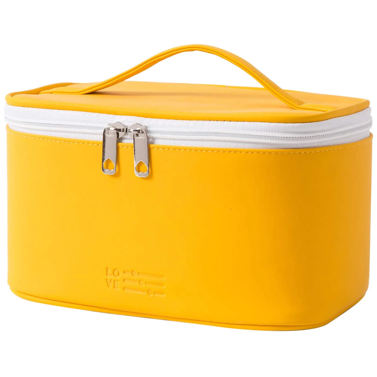 Meiyuuo Makeup Bag Travel Cosmetic Bags for Women Girls Pouch Organizer Waterproof Cute (Bright Y... | Walmart (US)