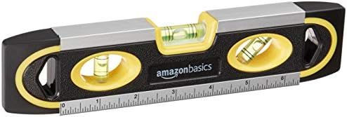Amazon Basics 9-Inch Magnetic Torpedo Level and Ruler, 180/90/45-Degree Bubbles : Amazon.ca: Tool... | Amazon (CA)
