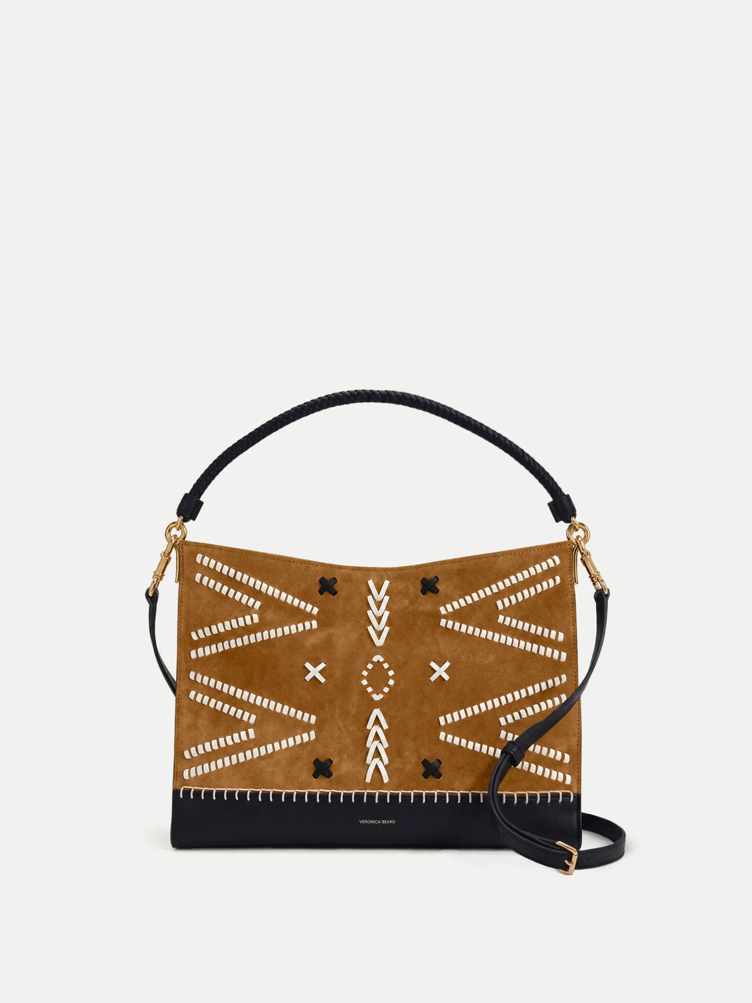 Veronica Beard Vida Shoulder Bag Acorn Multi | Veronica Beard