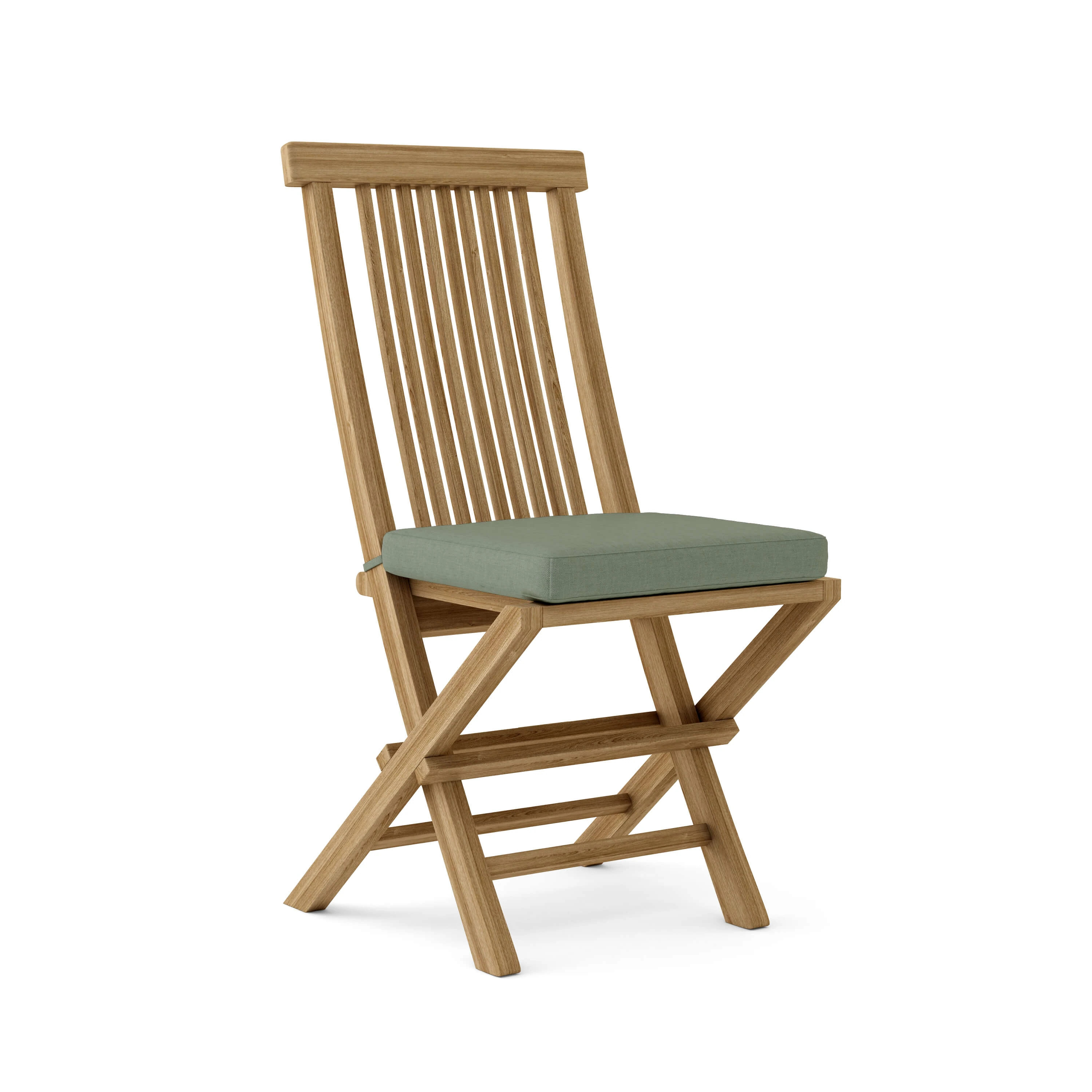 Bristol Teak Outdoor Dining Chair - Foldable (Set of 2) | Bed Bath & Beyond