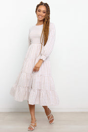 Monicai Dress - Beige | Petal & Pup (US)