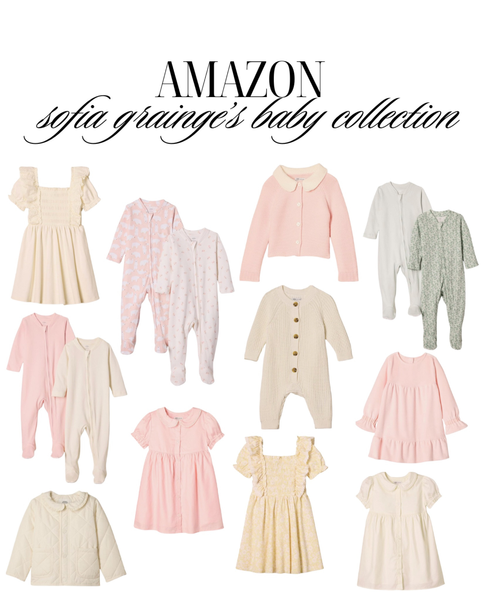 Amazon x Sofia Grainge baby collection 🧸🩰🤍

#LTKBaby #LTKBump