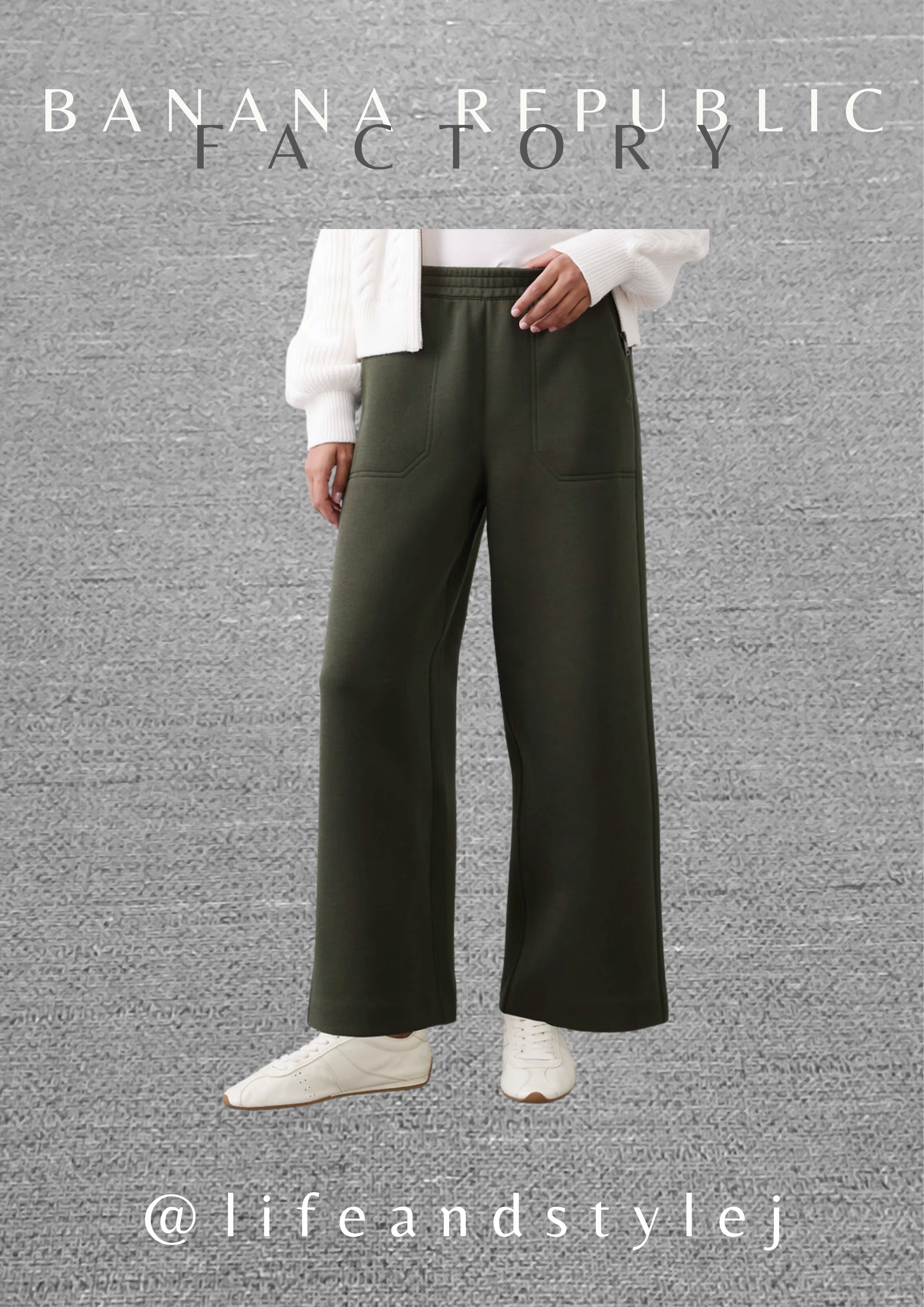 The Banana Republic Factory Weekender wide leg high rise pant brings relaxed polish to any midlife ageless wardrobe with its flattering drape and easy sophistication. Style it with a fitted tee for balance, add a structured blazer for a sleek day look, or pair it with a soft knit for effortless weekend chic that feels modern and confident. #MidlifeFashion #AgelessStyle #WideLegPants #BRFactoryStyle #EffortlessChic  

 #LTKU #LTKOver40 #LTKFindsUnder50