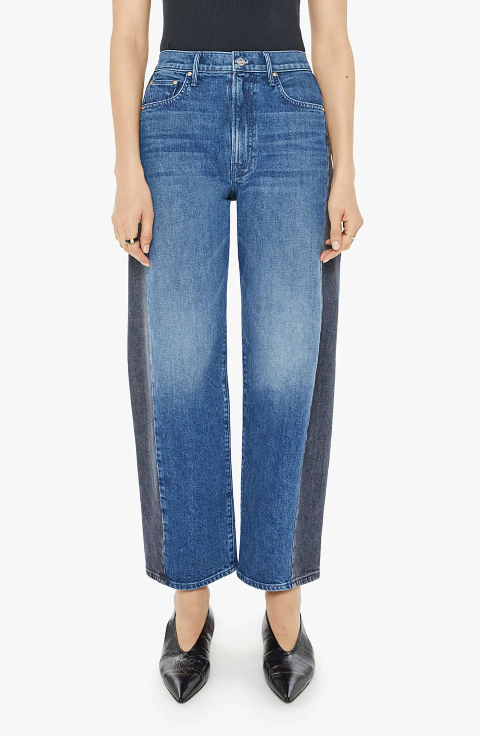 The Half Pipe Flood High Waist Ankle Wide Leg Jeans | Nordstrom