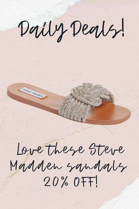 New Steve Madden sandals on sale! Spring sandals, summer sandals, slide sandals, beach vacation 

#LTKtravel #LTKshoecrush #LTKsalealert