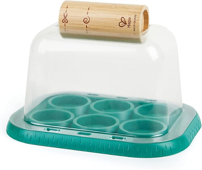 Hape Plant Growing Wooden Greenhouse Kits for Kids STEM Project Activity| Green Toys Gardening Sc... | Amazon (US)