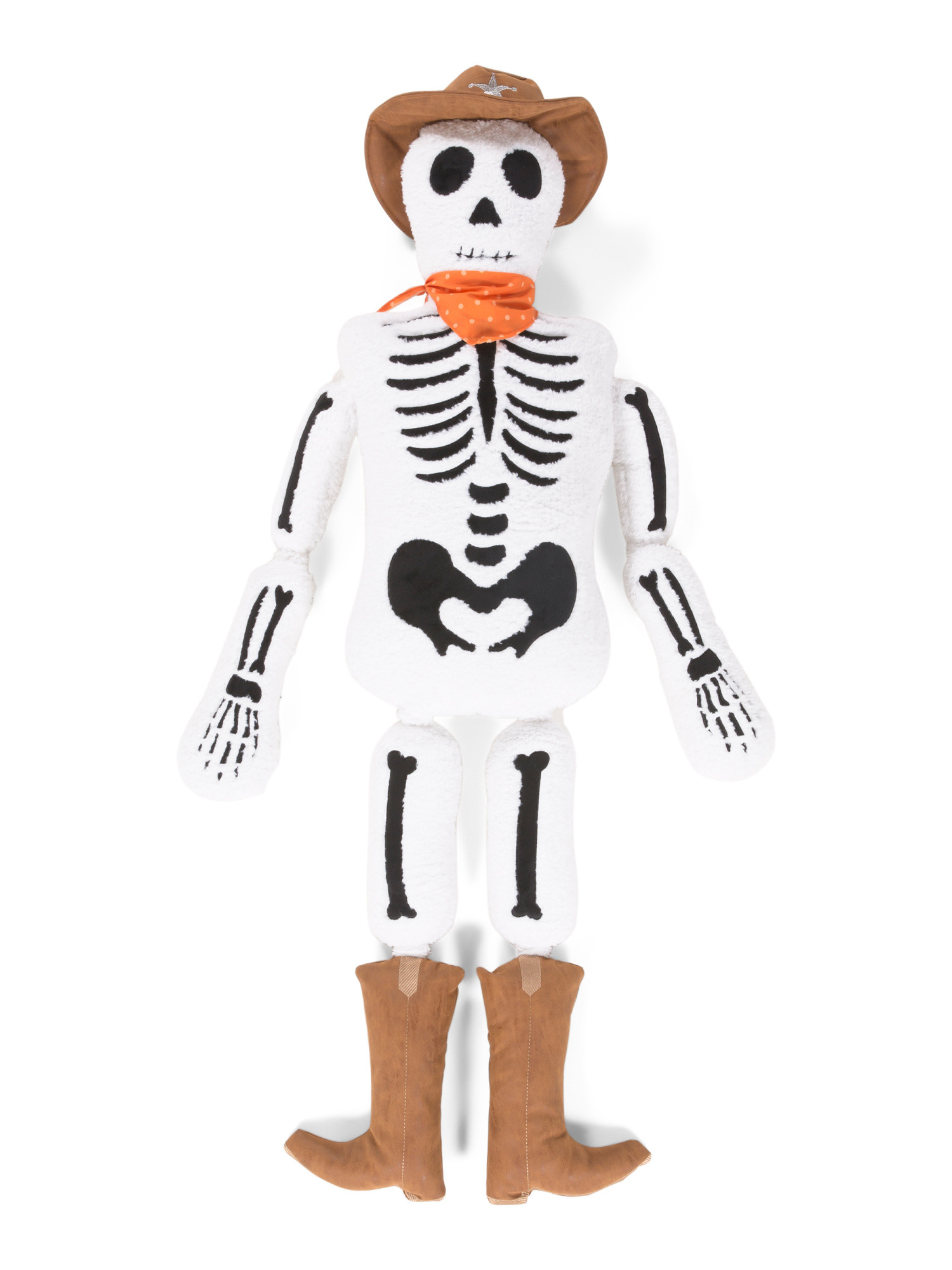 16x65 Cowboy Skeleton Buddy Pillow | Marshalls