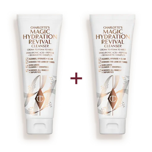 CHARLOTTE’S MAGIC HYDRATION REVIVAL CLEANSER DUO | Charlotte Tilbury (UK) 