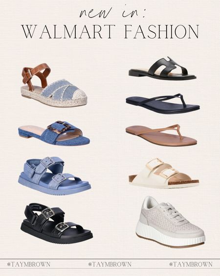 New @walmartfashion shoes/sandals! #walmartpartner #walmartfashion 
Lots of these are great looks for less on some popular pricey pairs! 

#LTKFindsUnder50 #LTKShoeCrush #LTKSeasonal