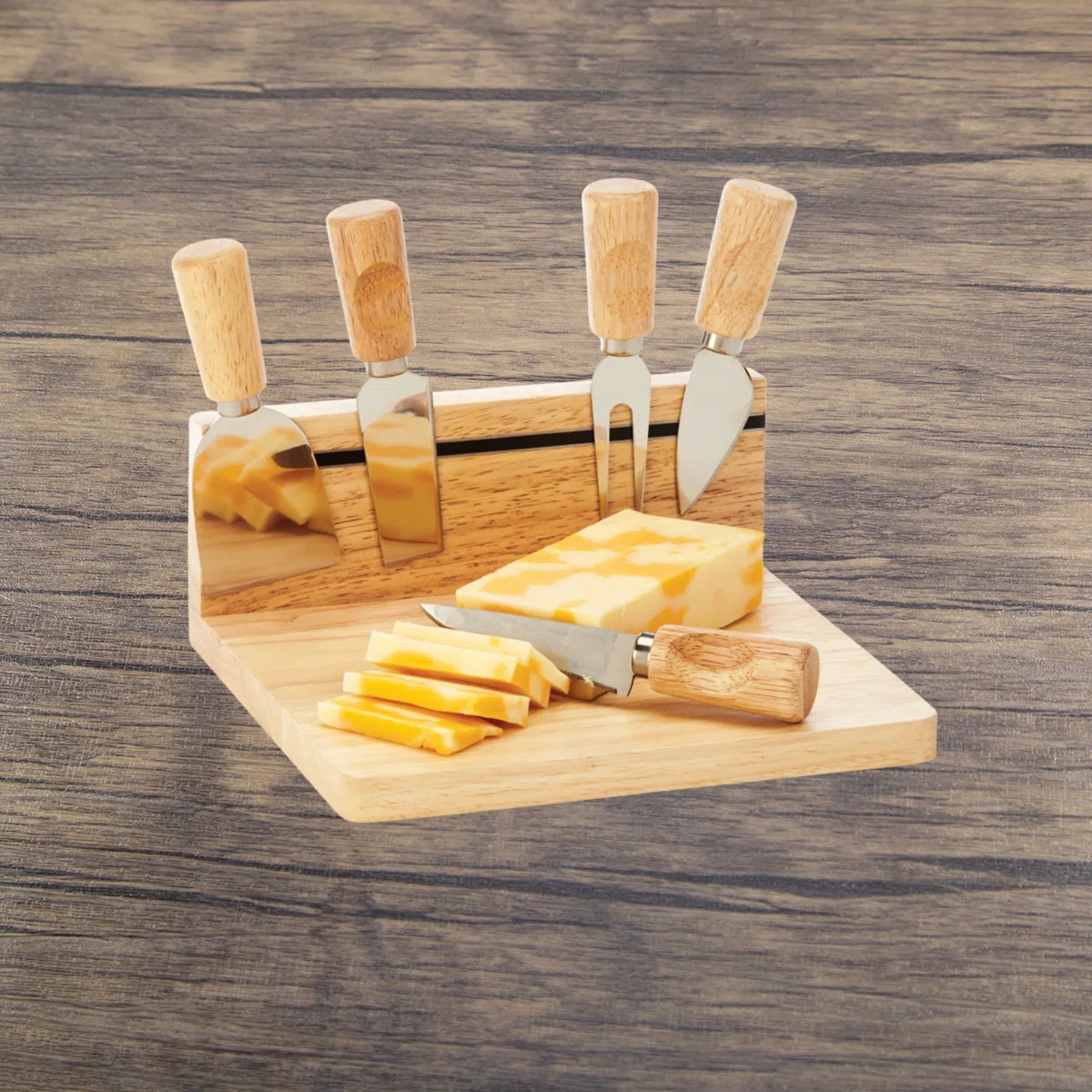 Millwood Pines Barbarajo Wood Cheese Board | Wayfair North America
