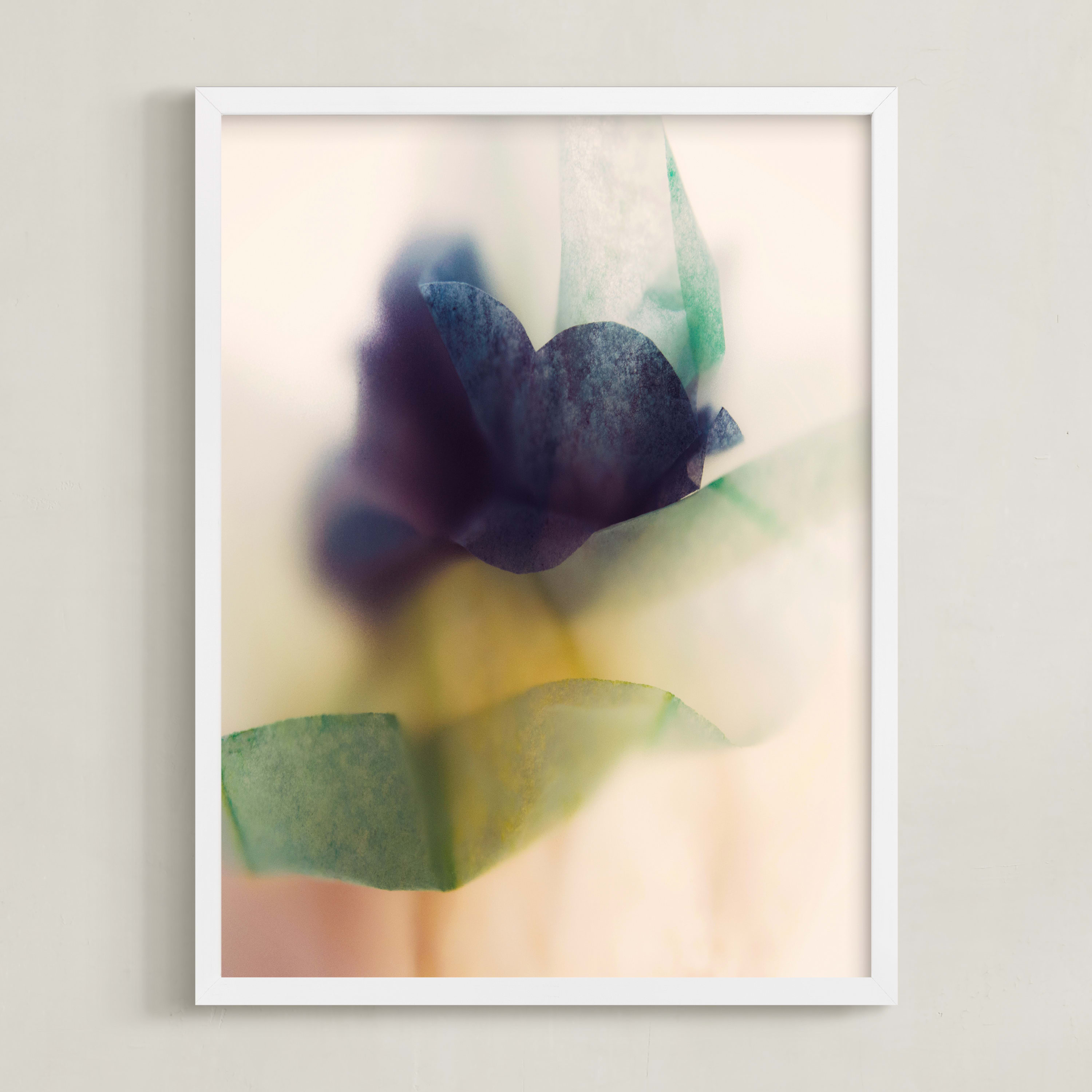 "Blue Flower" - Photography Limited Edition Art Print by Karen Kardatzke. | Minted