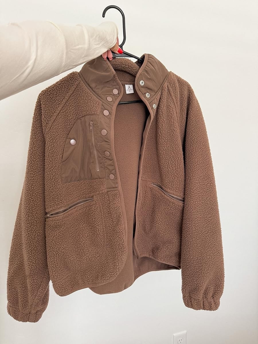 Aritzia fleece who?! 👀🤭 I SCREAMED when I saw this amazon fleece listing. It’s so soft and nice. 

Amazon fall fashion, Free People look for less, Amazon fashion finds, What I’m wearing this fall, Fall outfit, Utah Mom fashion.

#LTKFindsUnder100 #LTKSeasonal