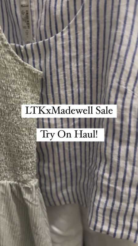 LTK x Madewell try on haul is here!! All of these looks run TTS and they are all 20% off when you shop through the LTK app! 

#LTKxMadewell #LTKMidsize #LTKSaleAlert