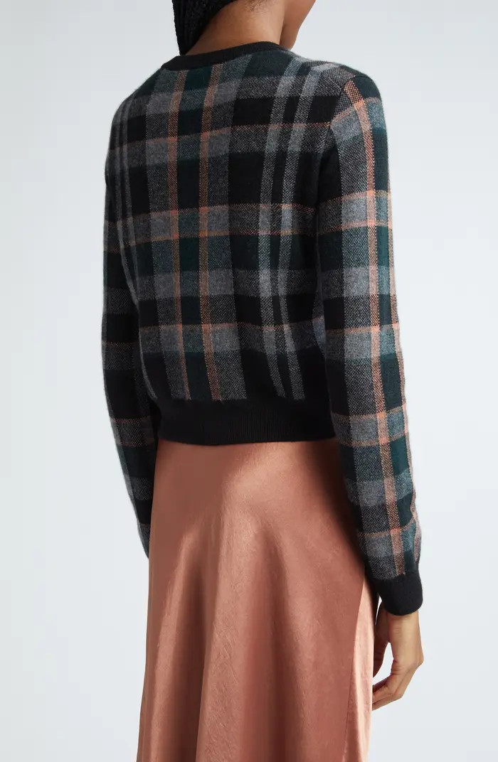 Vince Plaid Cashmere Cardigan | Nordstrom | Nordstrom