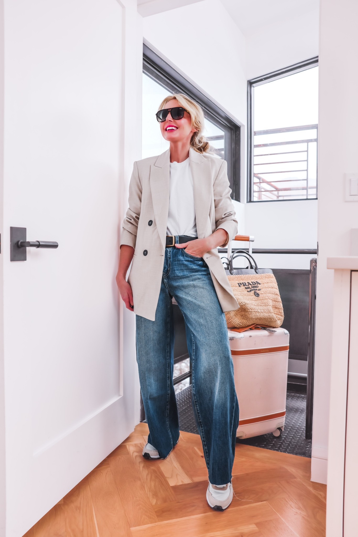 My travel outfit from Colorado to the Seychelles! Over 40 hours of travel!!! 😳

These L’Agence jeans are super comfortable and very soft, which makes them great for long travel days. TTS. 

#LTKSeasonal #LTKTravel