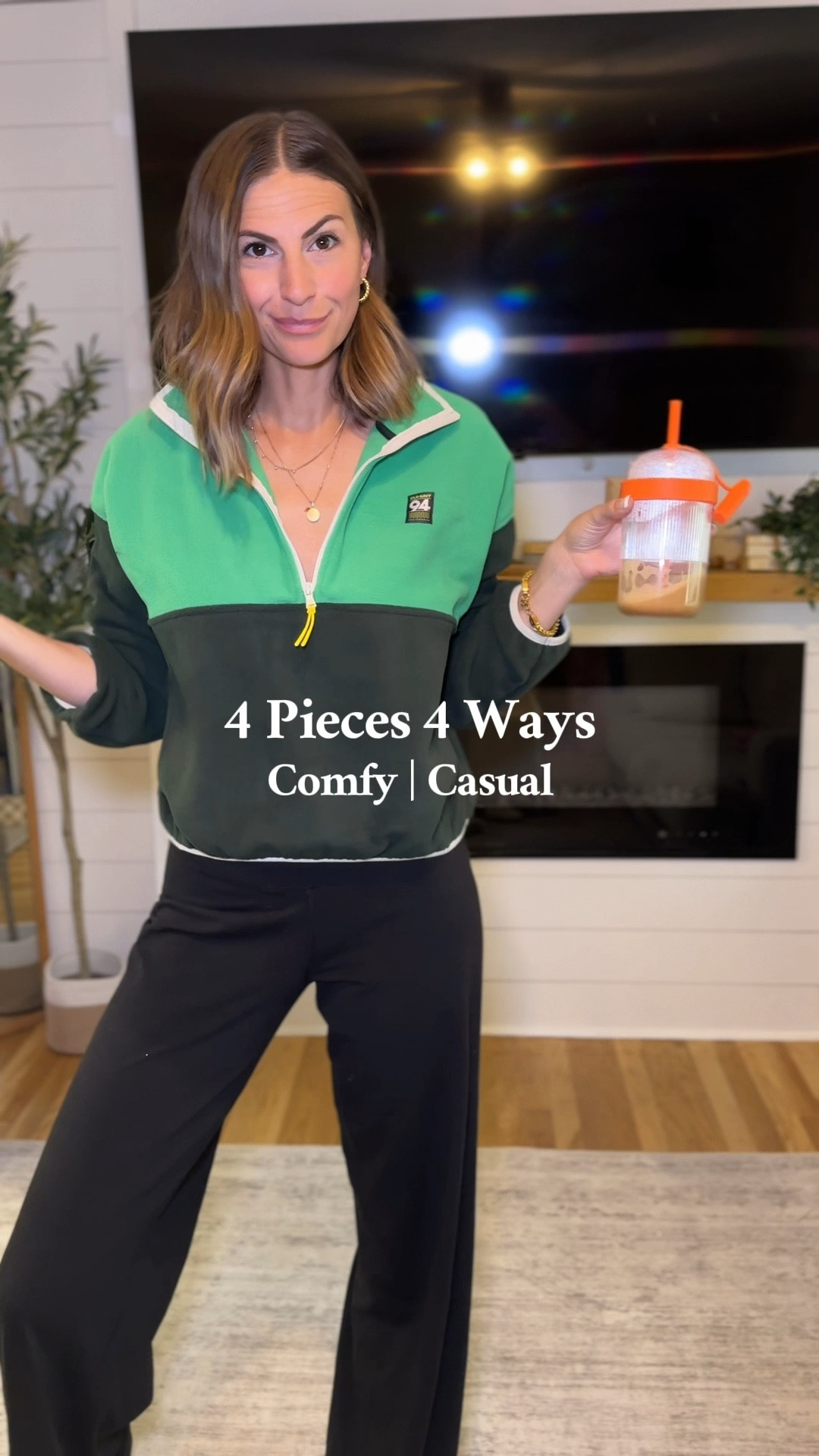 Mom style. Casual look. Fall outfit. Play date outfit inspo. Deep winter season. Comfy outfit. Casual outfit  
Old Navy. 

Wearing a small in it all. 
Pants I grab small/tall if an option  

#LTKFindsUnder50 #LTKStyleTip #LTKSaleAlert