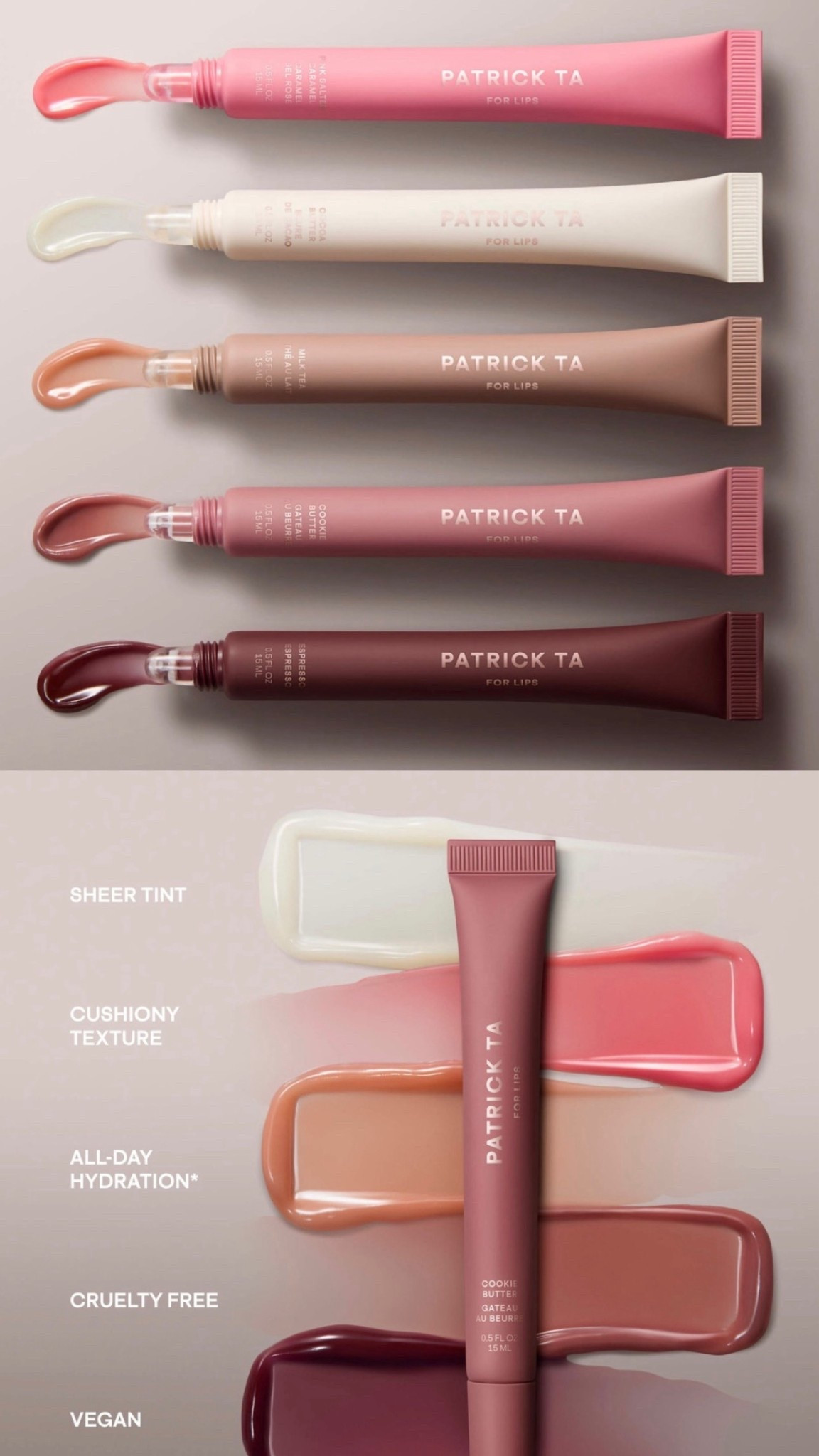 New Patrick Ta lip balms 
Makeup, beauty, lipgloss 

#LTKBeauty #LTKFindsUnder50 #LTKSaleAlert