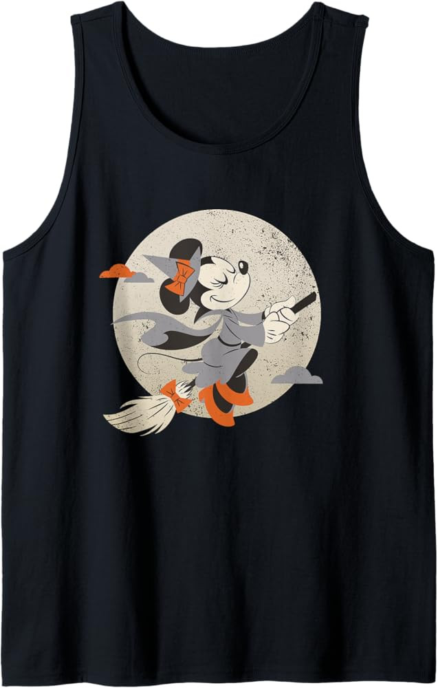 Disney Minnie Mouse Flying Witch Costume Halloween Tank Top | Amazon (US)