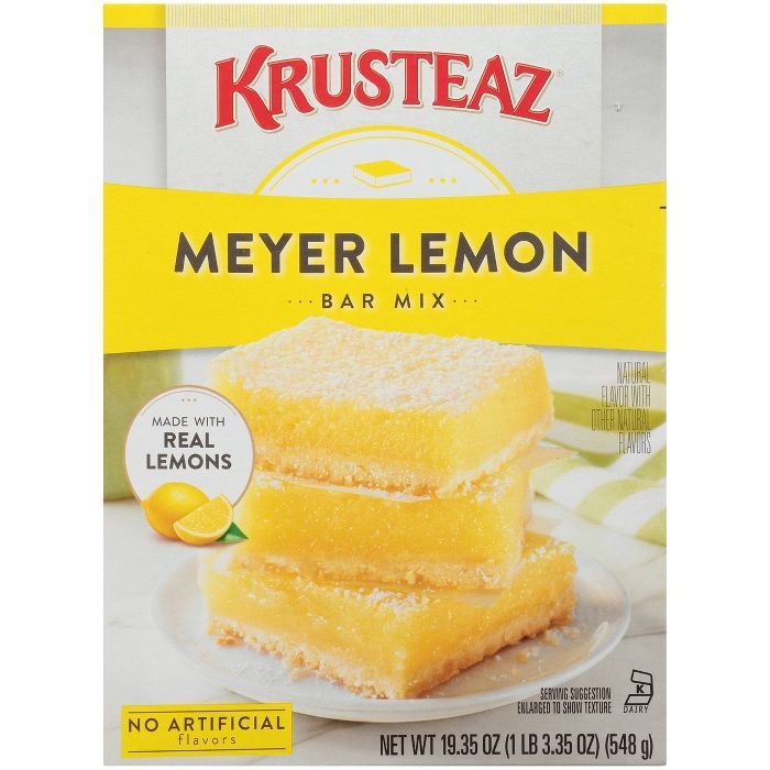 Krusteaz Meyer Lemon Bar Mix -19.35oz | Target