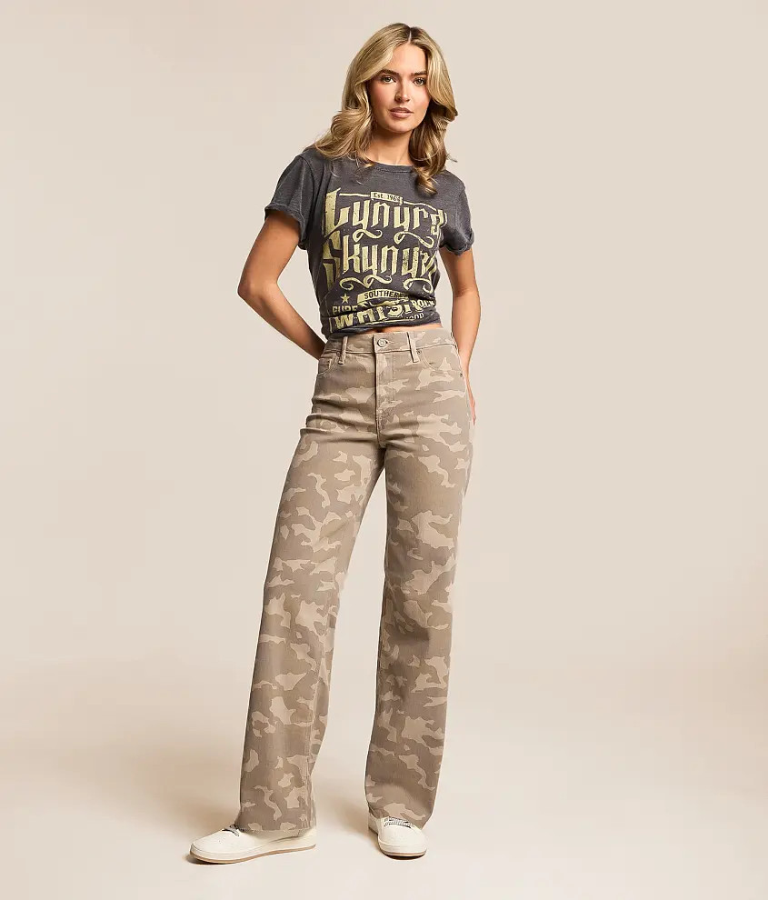 Logan Camo Dad Stretch Jean | Buckle