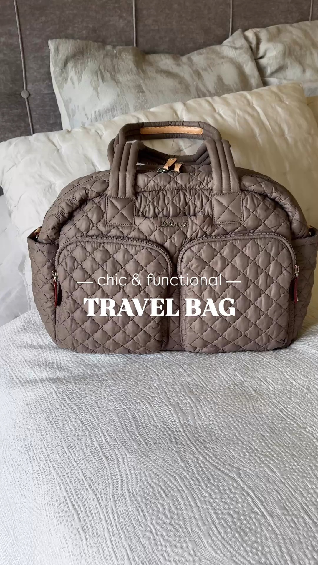 Travel bag. Travel outfit. Spring break. Resort wear. Vacation. 
Chic and functional travel bag. 
Lightweight and quality to last.  
I love the look and thoughtful details. I have used this on a couple of trips now and it works out great for airplane travel- fits under the seat in front of you with your frequently reached for items easily accessible in the multiple exterior compartments. 
It would make a nice gym bag, day bag, weekender bag, or commuter bag as well. 
This exact color is unavailable, I have linked a similar option and a cute new color  


#LTKOver40 #LTKTravel