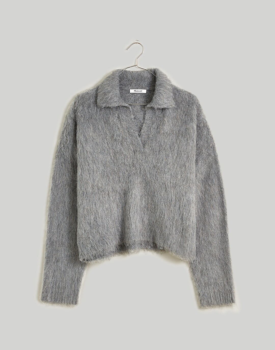 Brushed Polo Sweater | Madewell