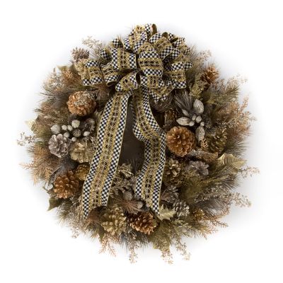 MacKenzie-Childs Precious Metals Wreath - Large | MacKenzie-Childs