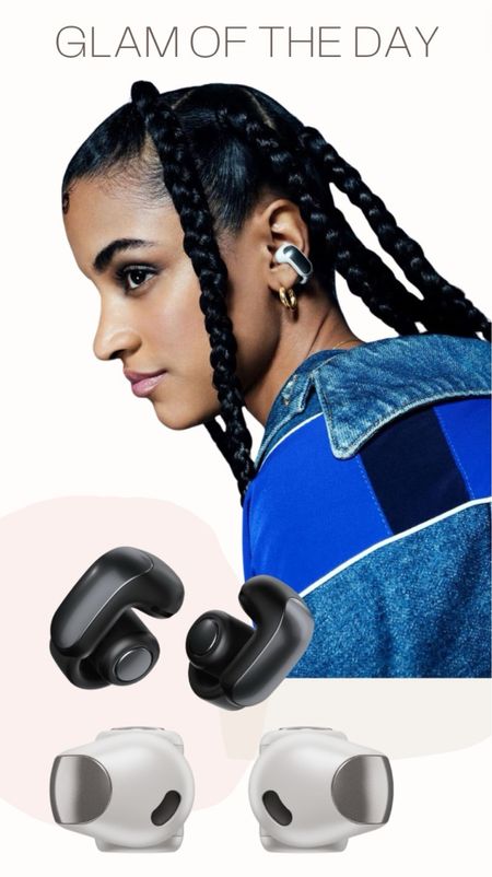 Bose just came out with open earbuds - they remind me of earrings - cool! 



#LTKworkwear