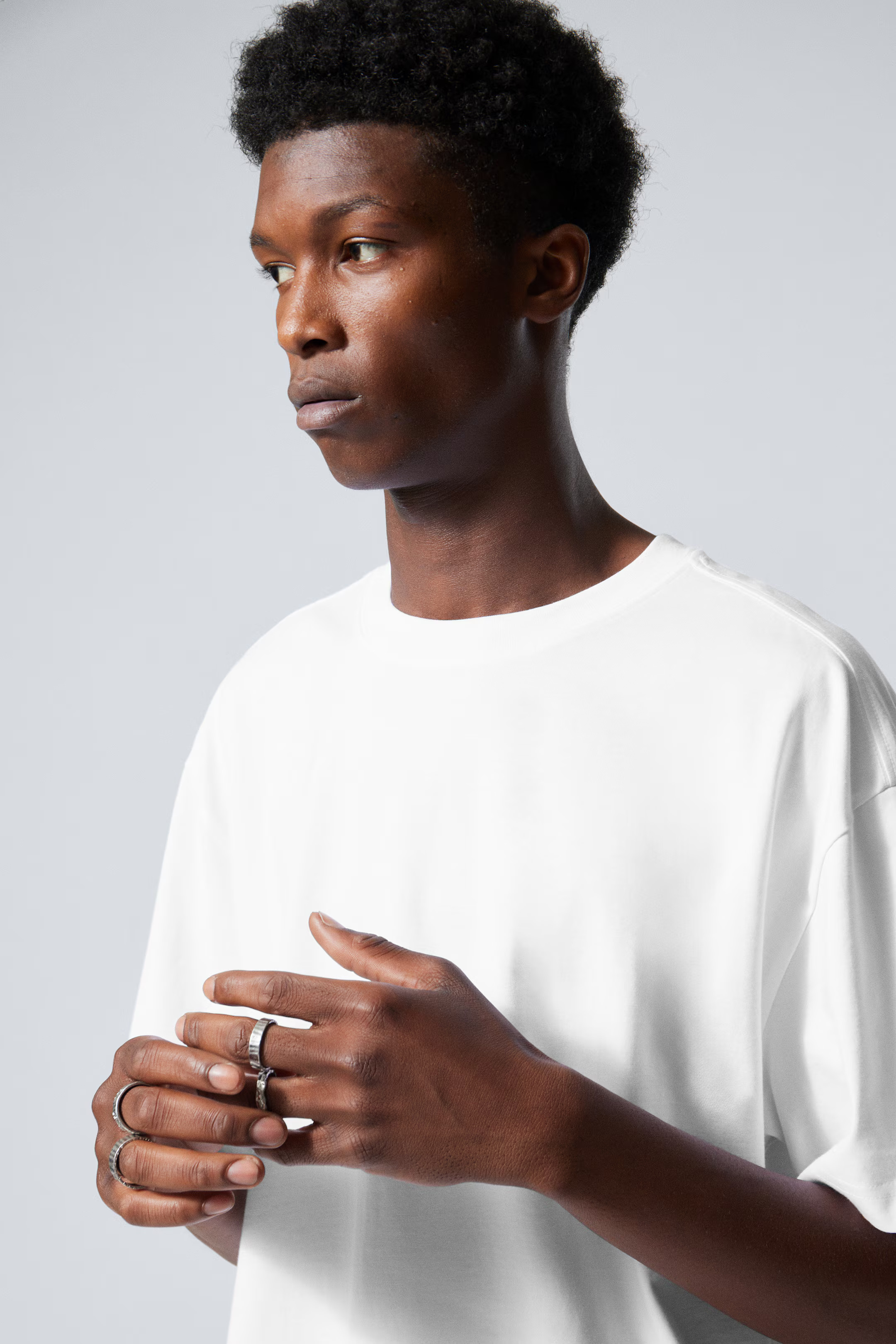 Oversized Heavyweight T-shirt | H&M (UK, MY, IN, SG, PH, TW, HK)