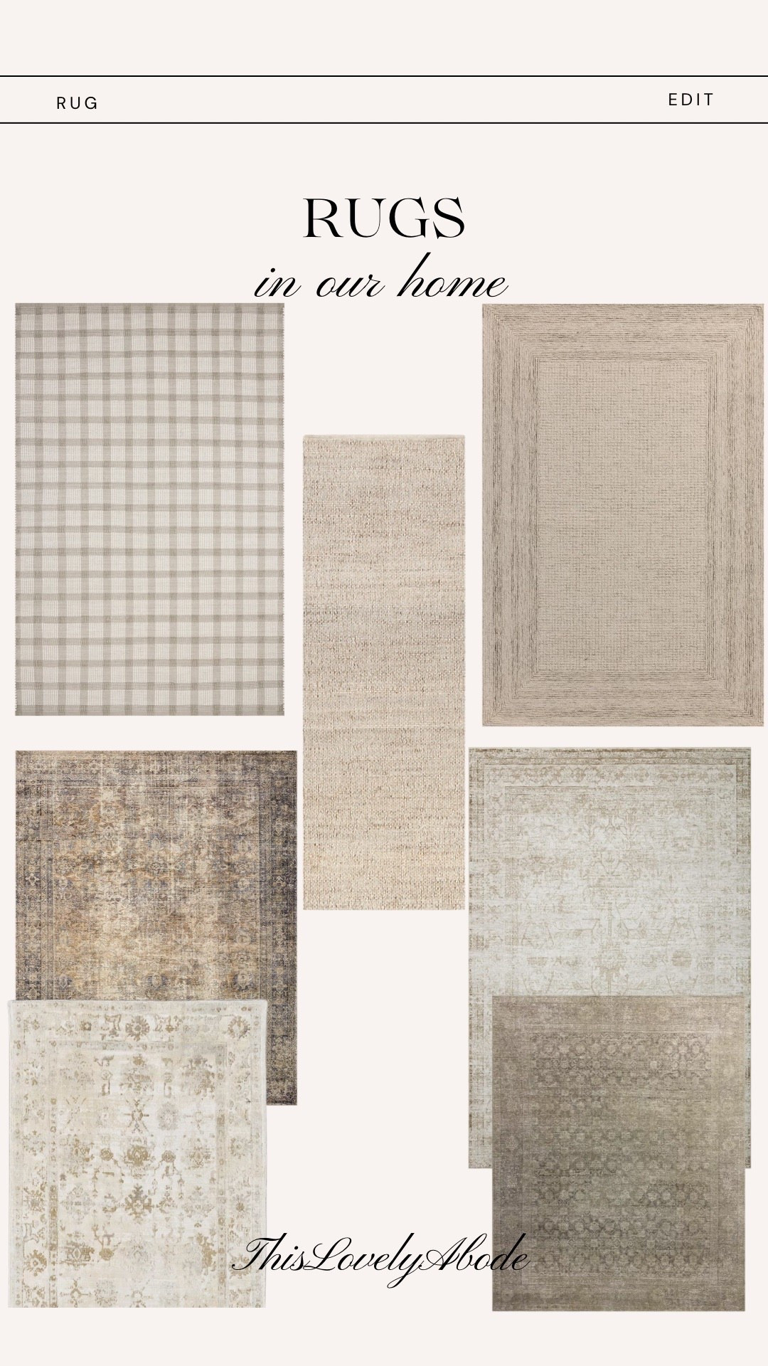 All the rugs in our home
#rugs #loloi #amazon #wayfair #homedecor

#LTKHome #LTKSaleAlert