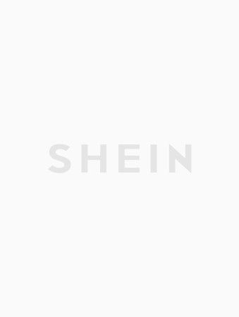 SHEIN EZwear Striped Pattern Mock Neck Crop Tank Top | SHEIN