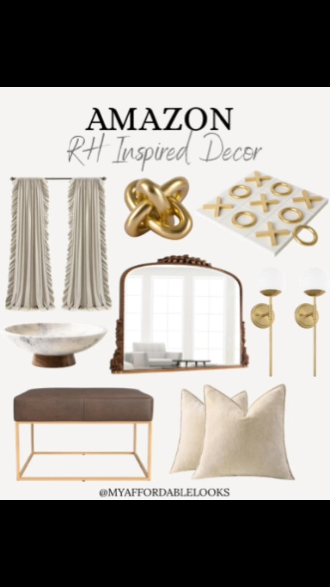 Amazon RH Inspired

#LTKHome #LTKSeasonal #LTKmorningroutine