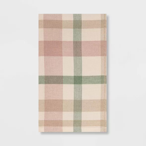 Spring Plaid Hand Towel - Threshold™ | Target