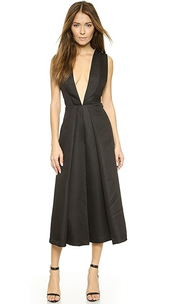 Solace London Anna Culotte Jumpsuit - Black | Shopbop