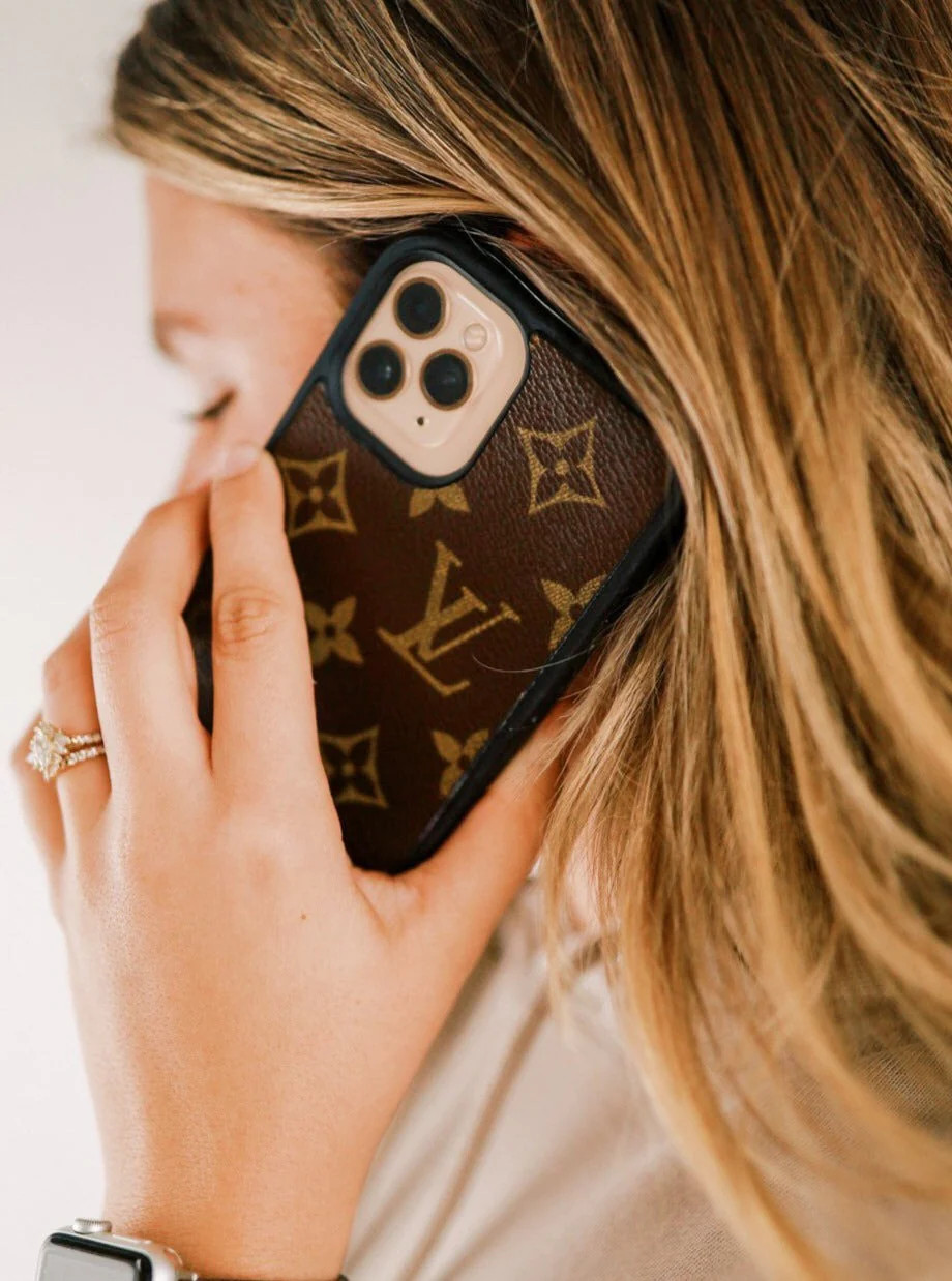 iPhone Case // Upcycled LV | Michalke Made