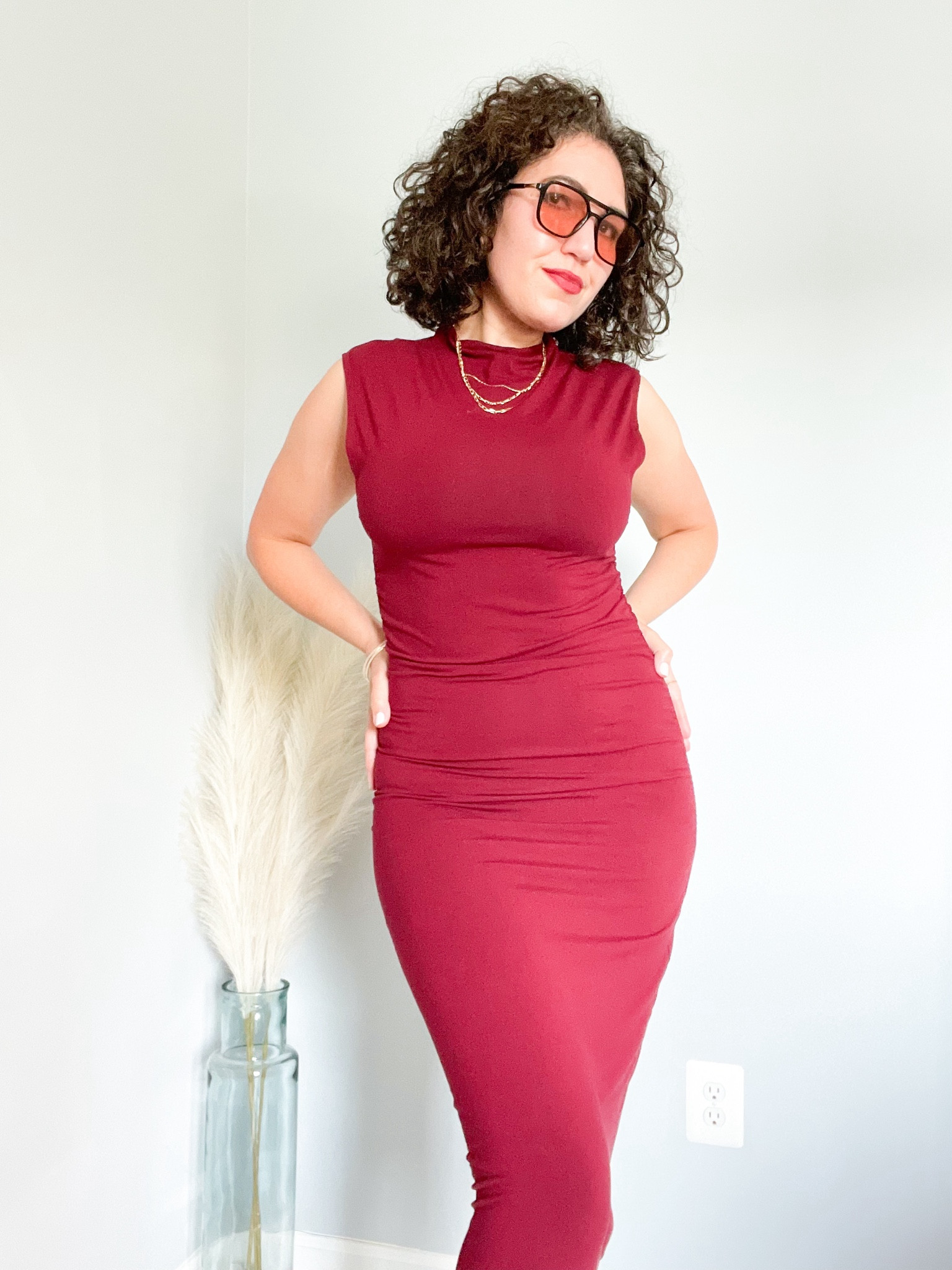 Love this versatile Target dress for Fall - wearing Small. Fall outfit, burgundy dress, fall dress, office outfit, workwear

#LTKStyleTip #LTKFindsUnder50