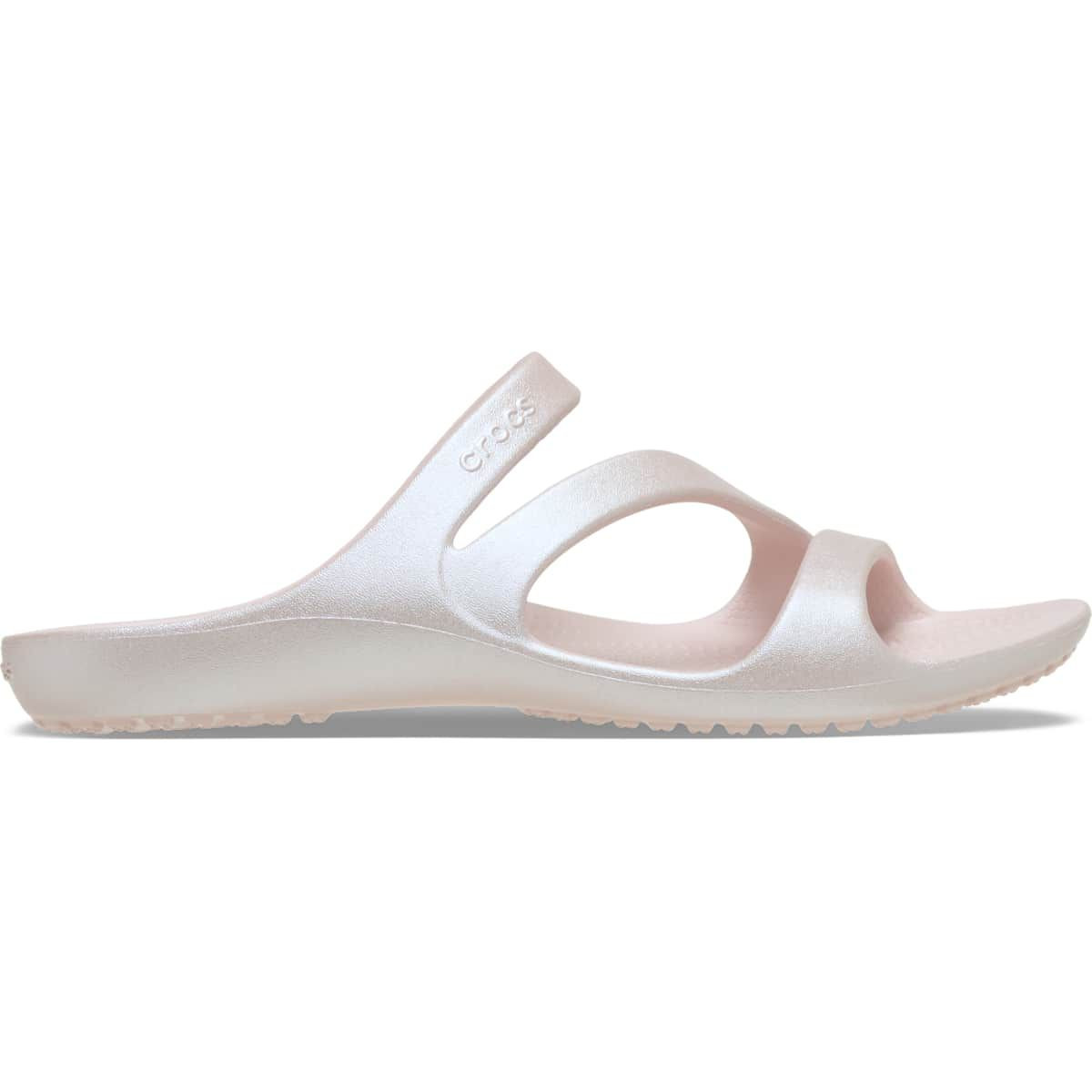 Crocs Women's Kadee II Shimmer Summer Sandals, Quartz, W7 | Target