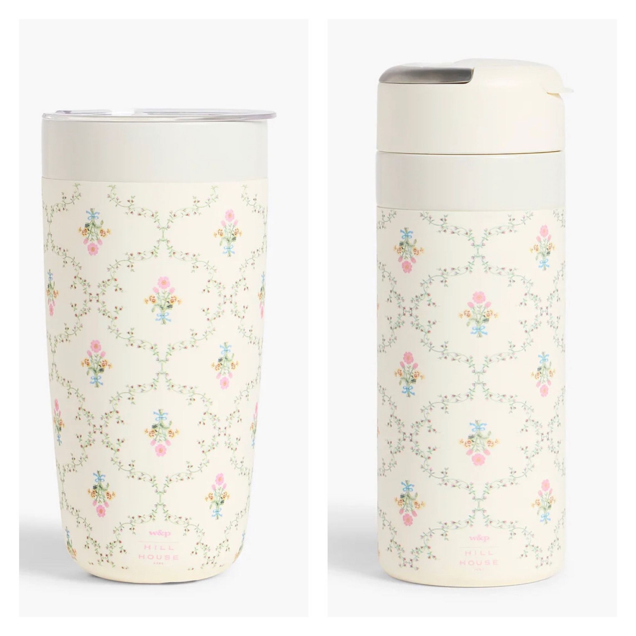 Hill, house, coffee, mug, travel, mug, pastel, trellis, insulated, Tumbler, Christmas gift idea