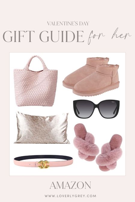 Last minute Valentine's Day Amazon gift guide for her. Mini Ugg dupes and my favorite Quay sunglasses she's sure to love! 

#LTKFind #LTKSeasonal #LTKGiftGuide