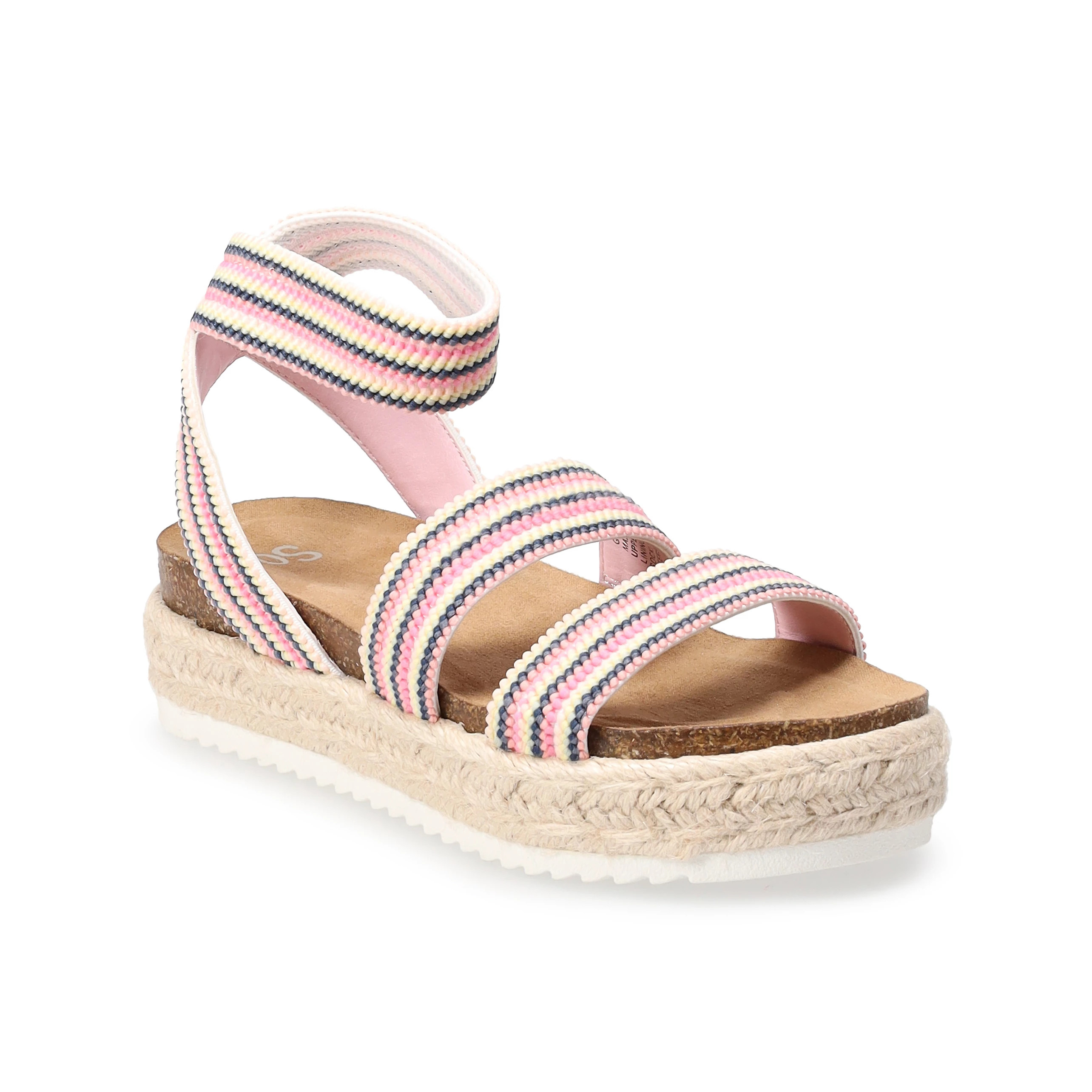 SO® Bonniee Kids' Platform Sandals | Kohl's