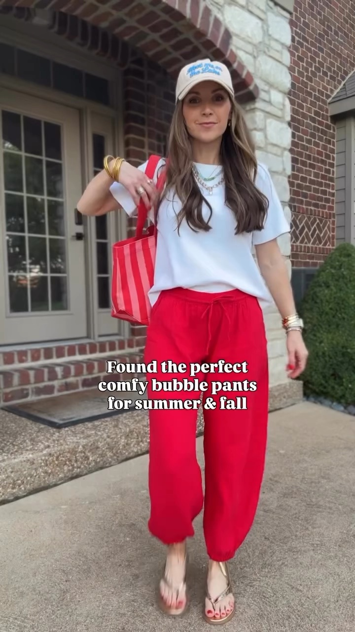 Perfect summer bubble pants!