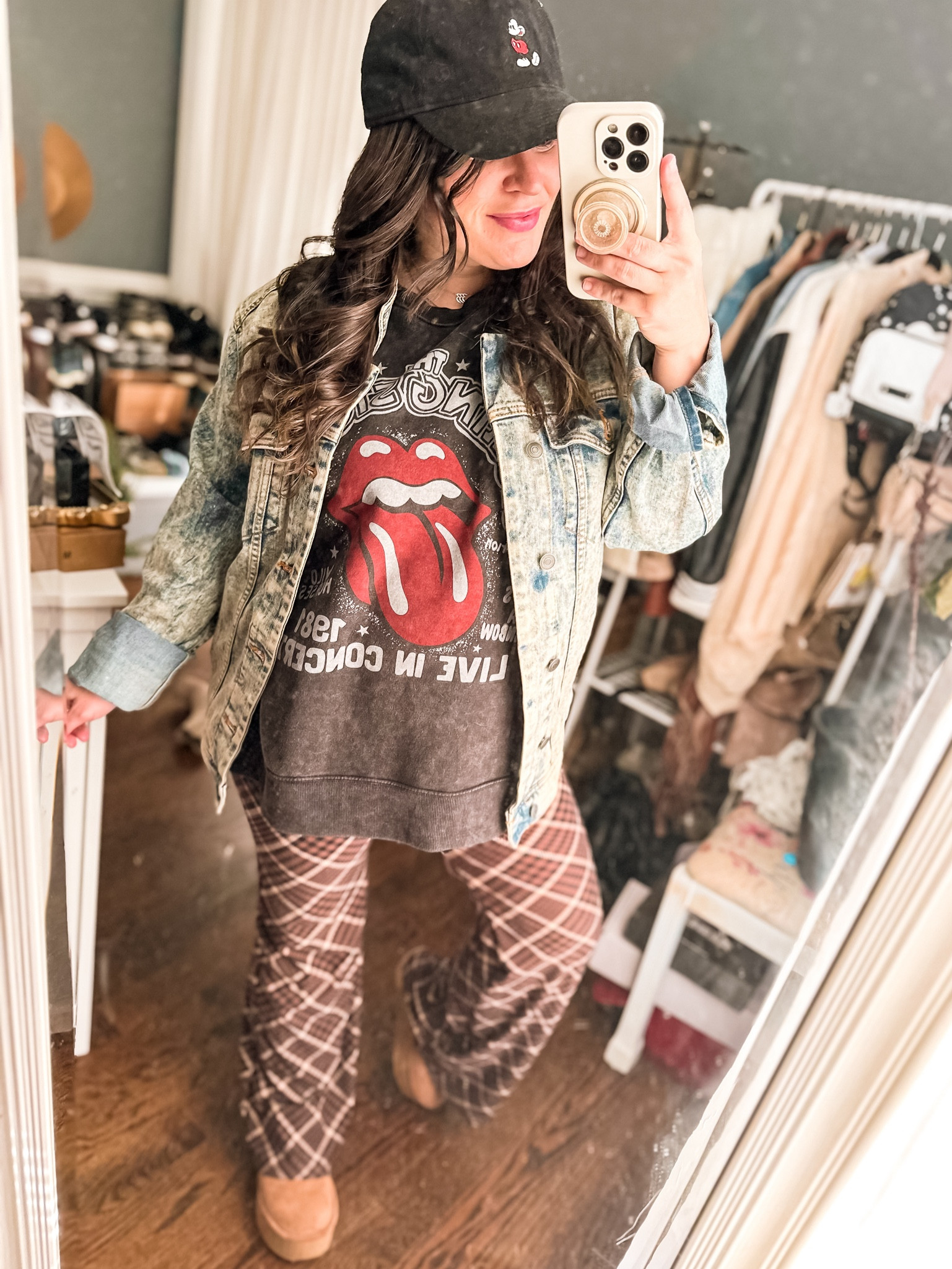 These $8 pants are probably the best item of clothing I’ve bought for pregnancy. They’re not maternity but I sized up twice and still have plenty of room so they should fit for a while. And they’re so soft and comfy!

#LTKSeasonal #LTKFindsUnder50 #LTKBump