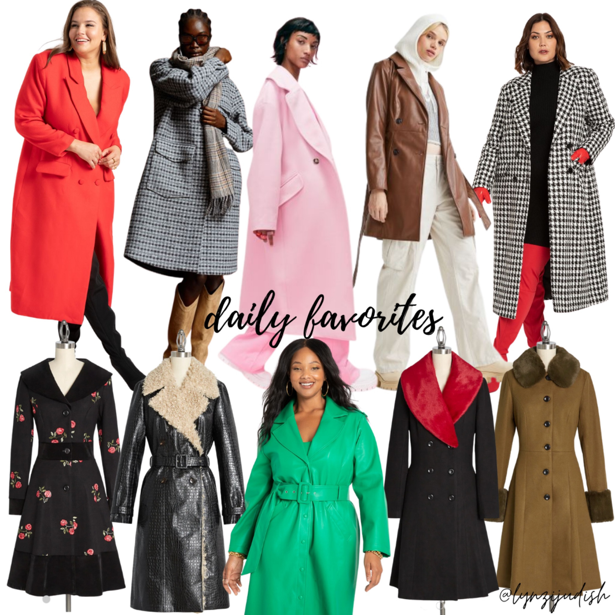 Winter Coats

Plus size fashion, curves, plus size style, size 16 influencer, fall coats, Christmas coat, red coat, plaid coat, pink coat, faux leather coat, floral coat, green faux leather coat, pea coat 

#LTKcurves #LTKHoliday #LTKunder100