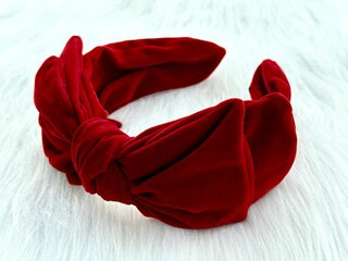 Red Velvet Headband, Bow Headband, Adult Headband, Fashion Headband, Festival Headband, Hair Accessories | Michaels Stores